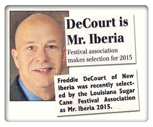 Freddie voted Mr. Iberia
