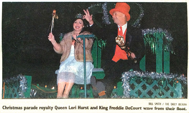 King of the Christmas Parade