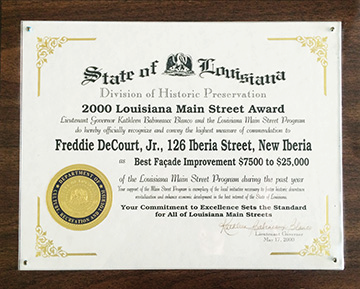 State Award for Renovations of Historic Essanee Theatre